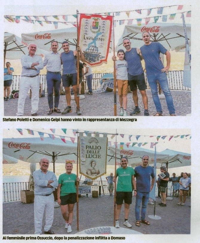 PALIO REMIARO DEL LARIO  2026  A OLIVETO  VINCE MEZZEGRA TREMEZZINA - AMICI DELLA LUCIA